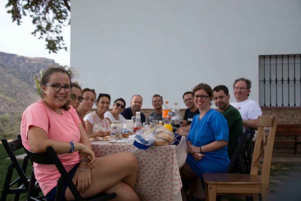 Ferienwohnung Lagar Del Chorro Junto Caminito Del Rey Piscina Y Baloncesto Exterior foto